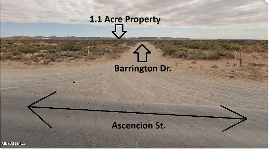 1.1 Acres of Residential Land for Sale in Horizon City, Texas