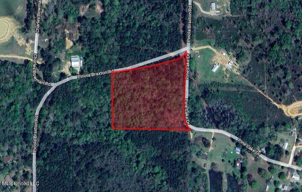 8 Acres of Residential Land for Sale in Braxton, Mississippi