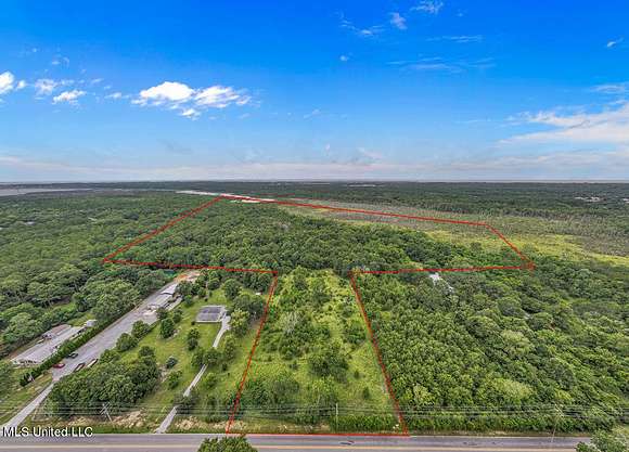 26.01 Acres of Land for Sale in Ocean Springs, Mississippi