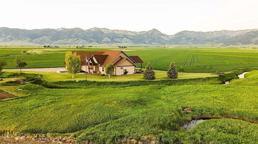 315.84 Acres of Agricultural Land with Home for Sale in Belgrade, Montana