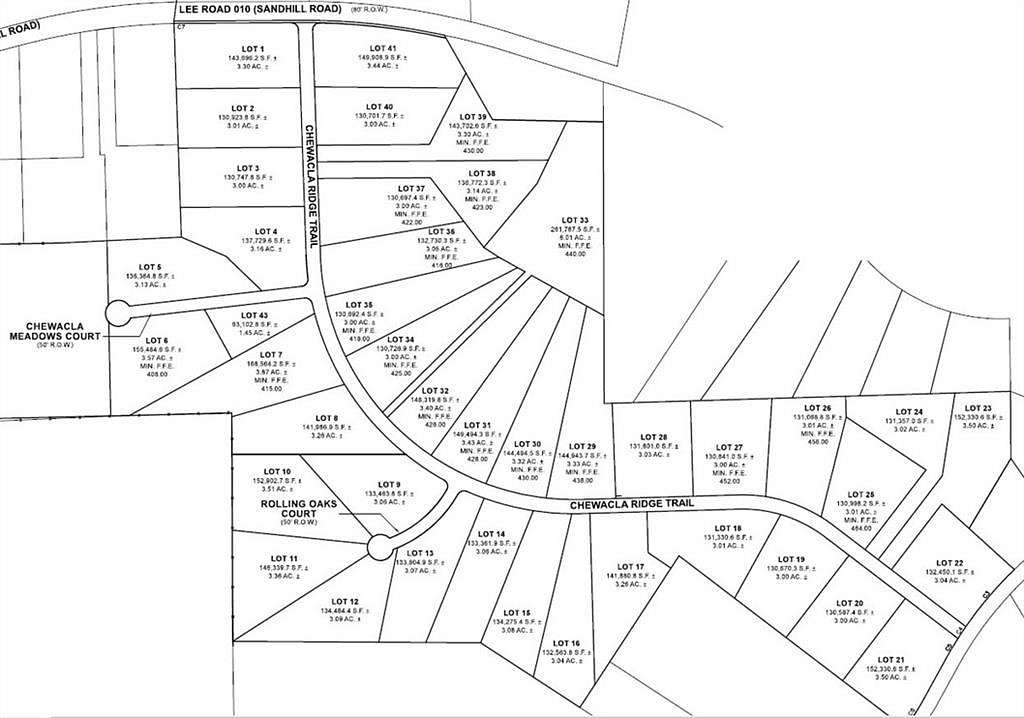 3 Acres of Land for Sale in Auburn, Alabama