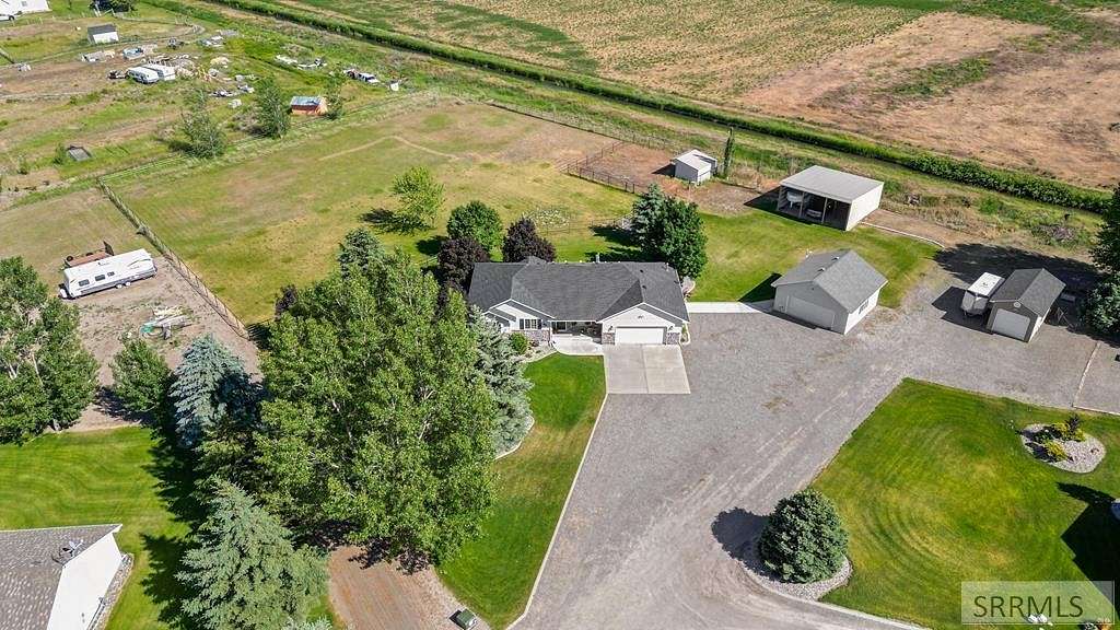 2 Acres of Residential Land with Home for Sale in Rexburg, Idaho