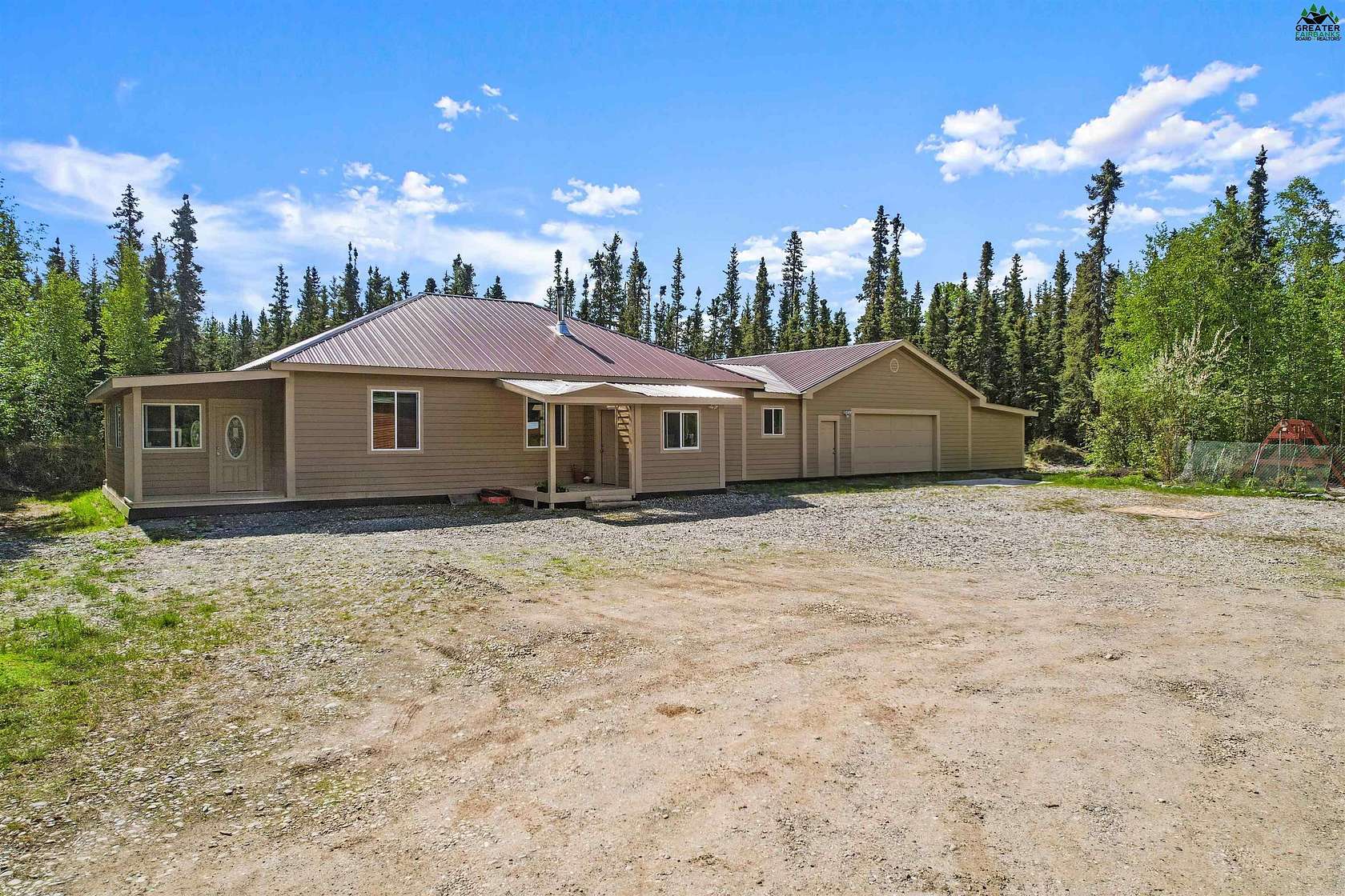 2.3 Acres of Residential Land with Home for Sale in Delta Junction, Alaska