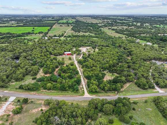18.13 Acres of Land with Home for Sale in Alvord, Texas