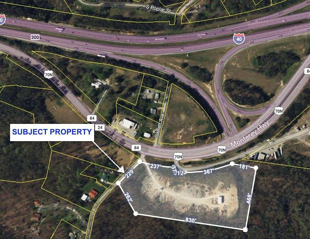 8.778 Acres of Commercial Land for Sale in Monterey, Tennessee