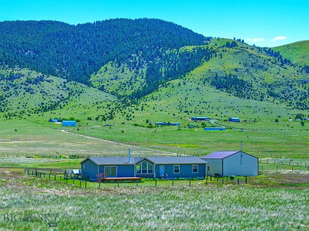 20.463 Acres of Agricultural Land with Home for Sale in Whitehall, Montana