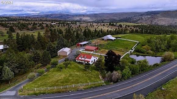 23.95 Acres of Agricultural Land with Home for Sale in John Day, Oregon