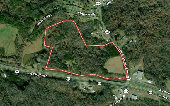40.593 Acres of Land for Sale in Martinsville, Virginia