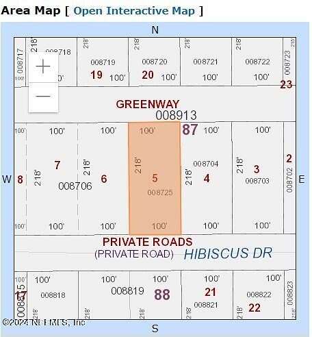 0.5 Acres of Residential Land for Sale in Indian Lake Estates, Florida