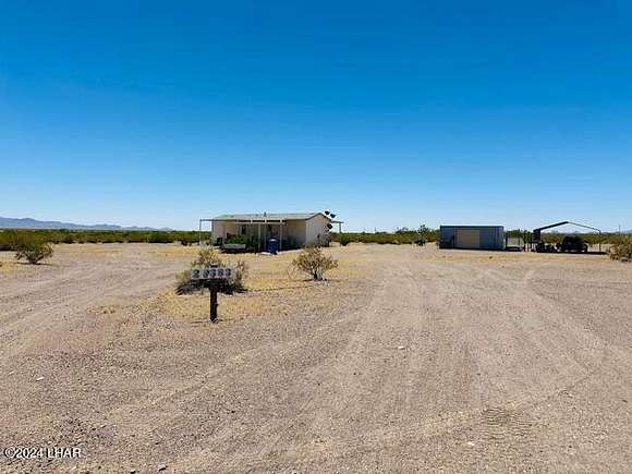 39.83 Acres of Agricultural Land with Home for Sale in Bouse, Arizona