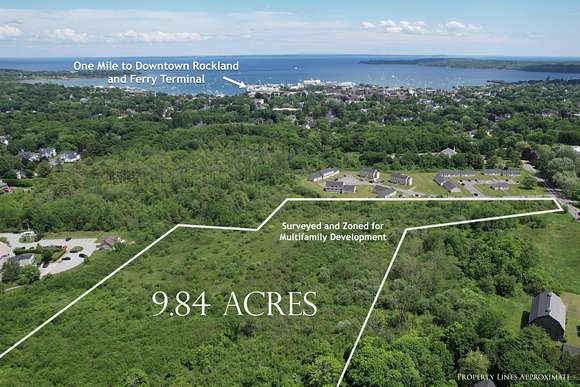 9.84 Acres of Residential Land for Sale in Rockland, Maine