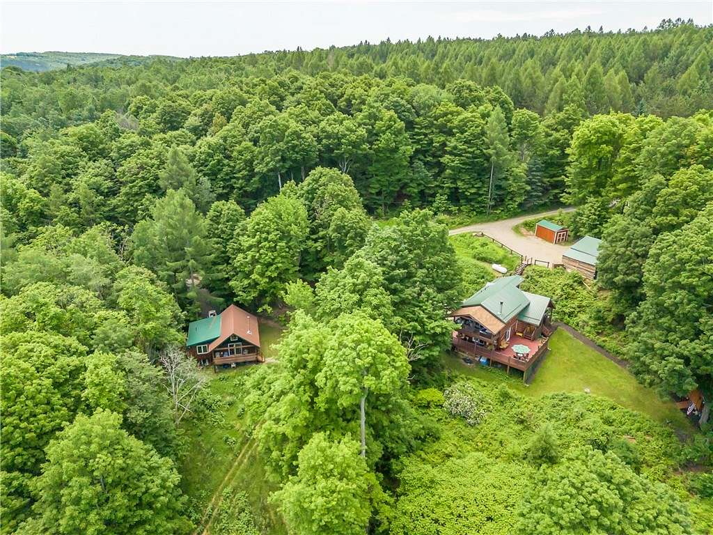 14.85 Acres of Land with Home for Sale in Springwater, New York