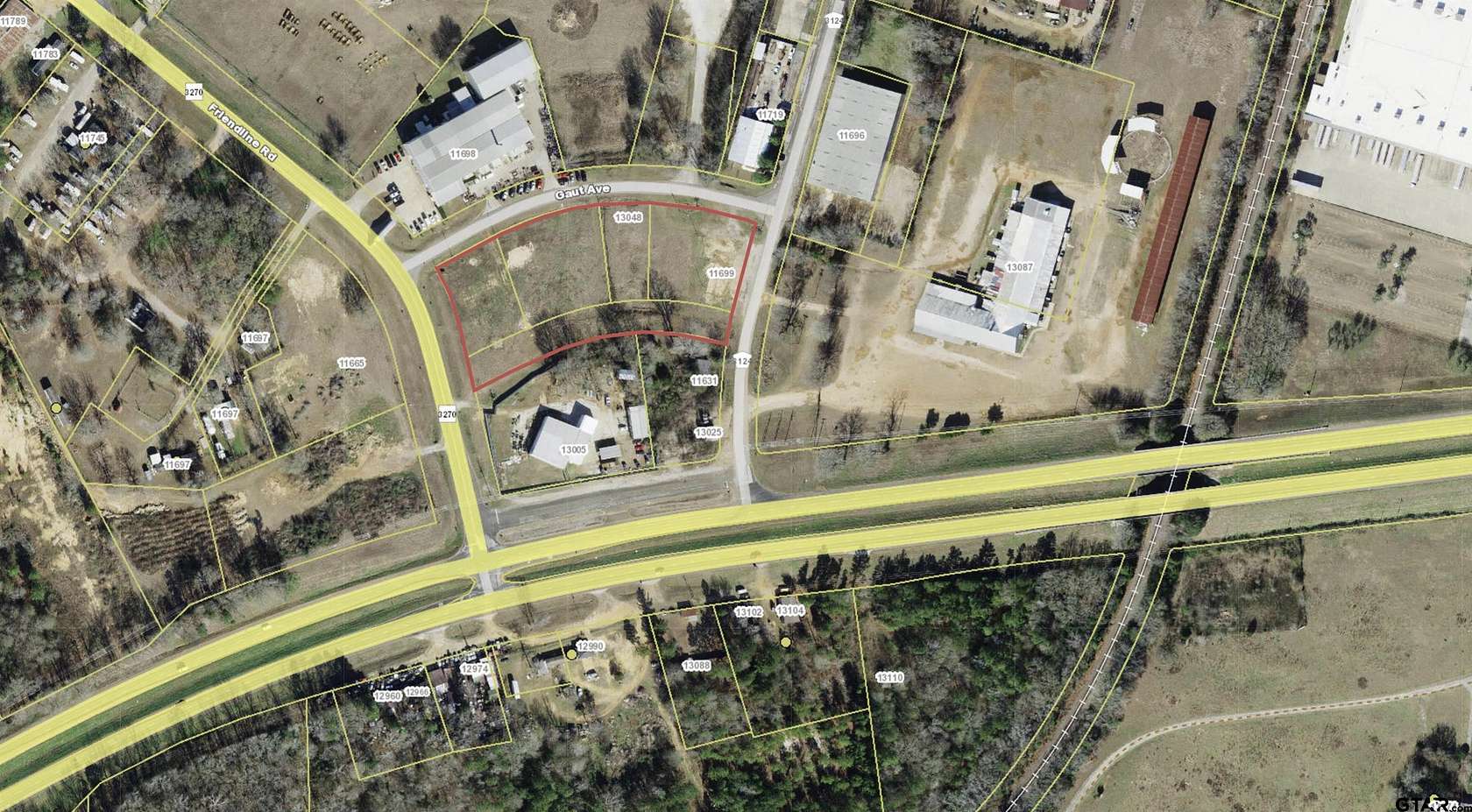 3.187 Acres of Commercial Land for Sale in Tyler, Texas