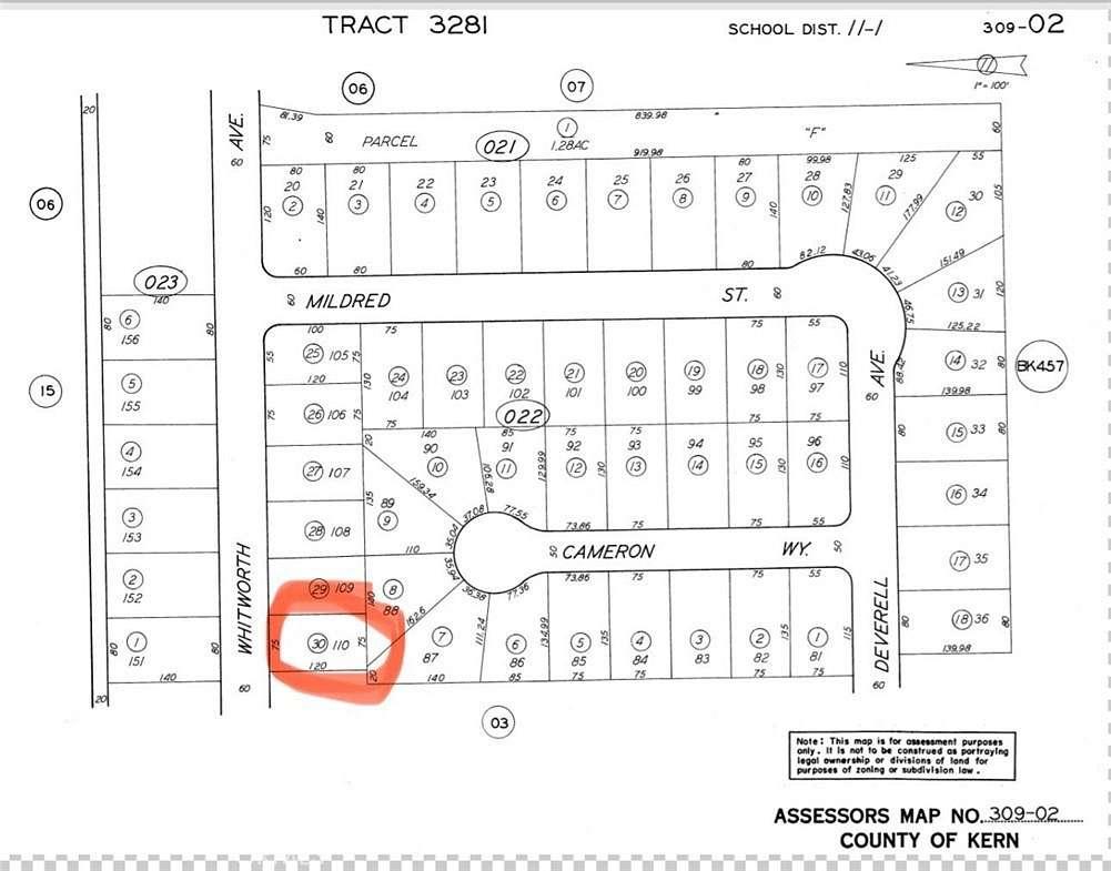 0.195 Acres of Residential Land for Sale in California City, California