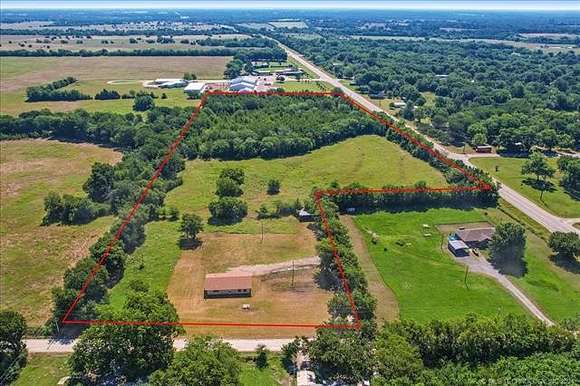 12.7 Acres of Land with Home for Sale in Durant, Oklahoma