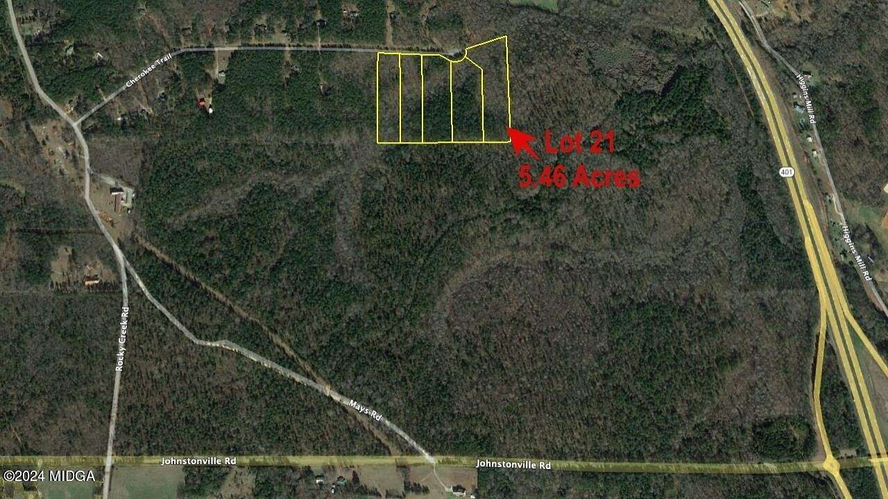 5.46 Acres of Residential Land for Sale in Forsyth, Georgia