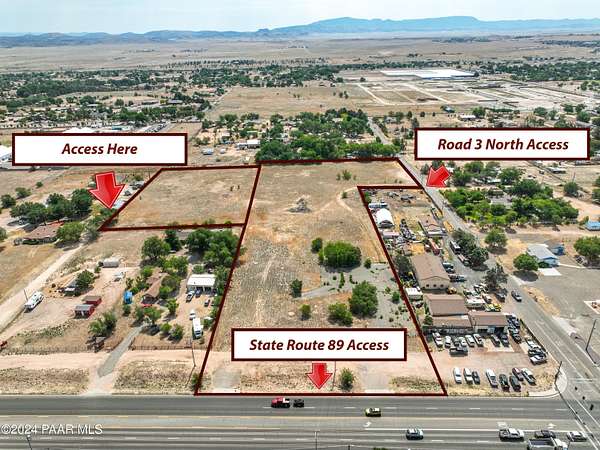 7.8 Acres of Commercial Land for Sale in Chino Valley, Arizona