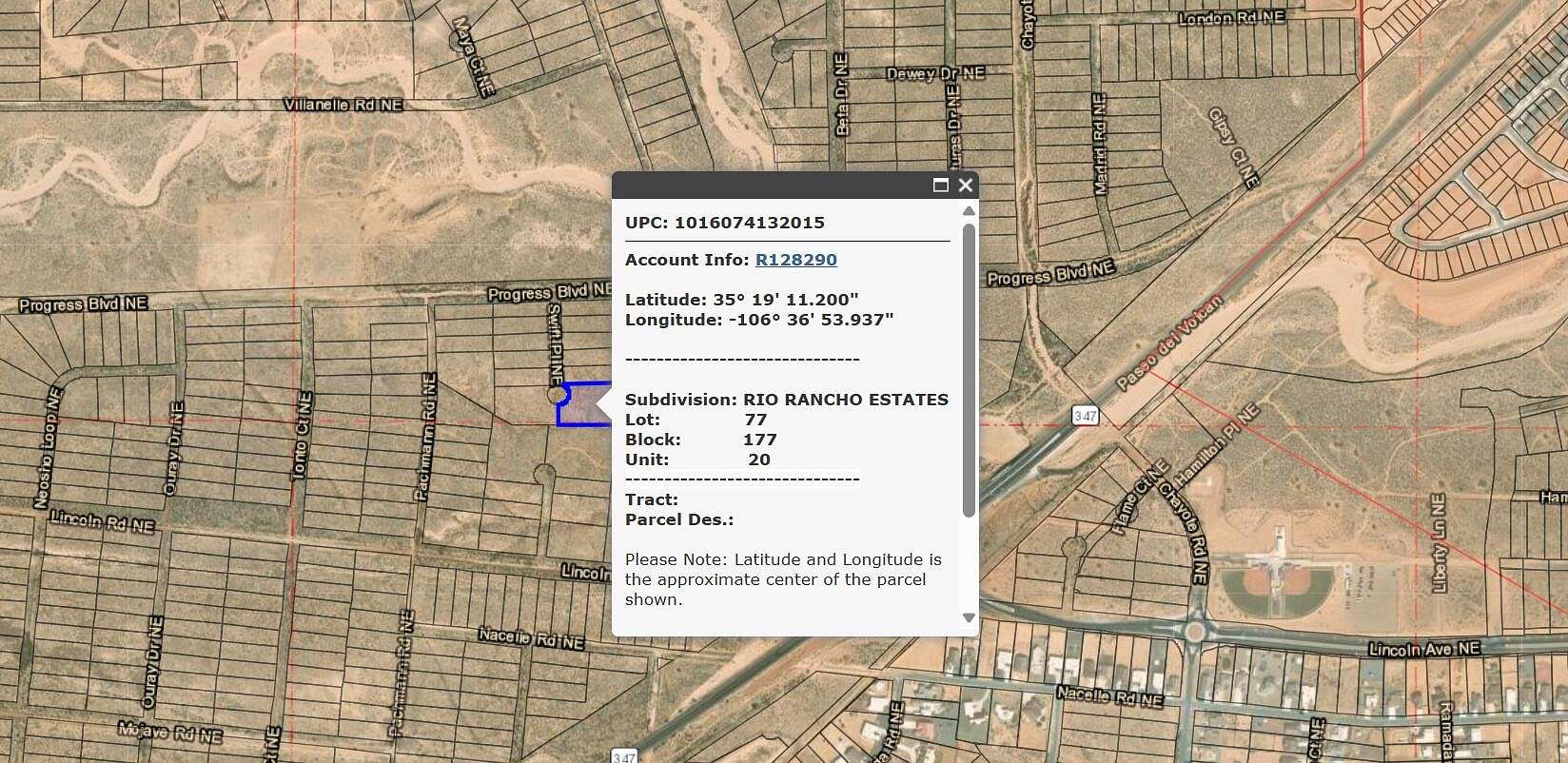 1.07 Acres of Land for Sale in Rio Rancho, New Mexico