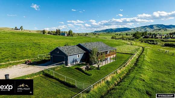 5.69 Acres of Land with Home for Sale in Buffalo, Wyoming