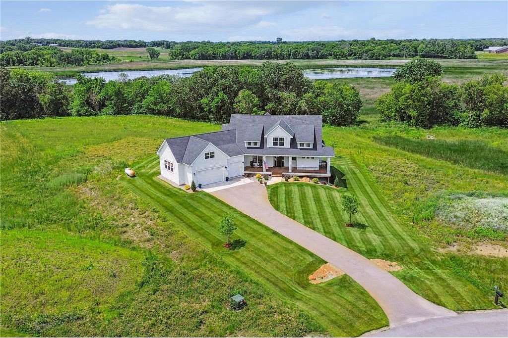 8.26 Acres of Residential Land with Home for Sale in Delano, Minnesota