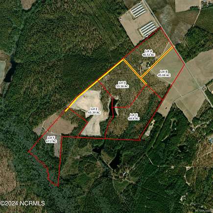 45.08 Acres of Agricultural Land for Sale in Jackson Springs, North Carolina