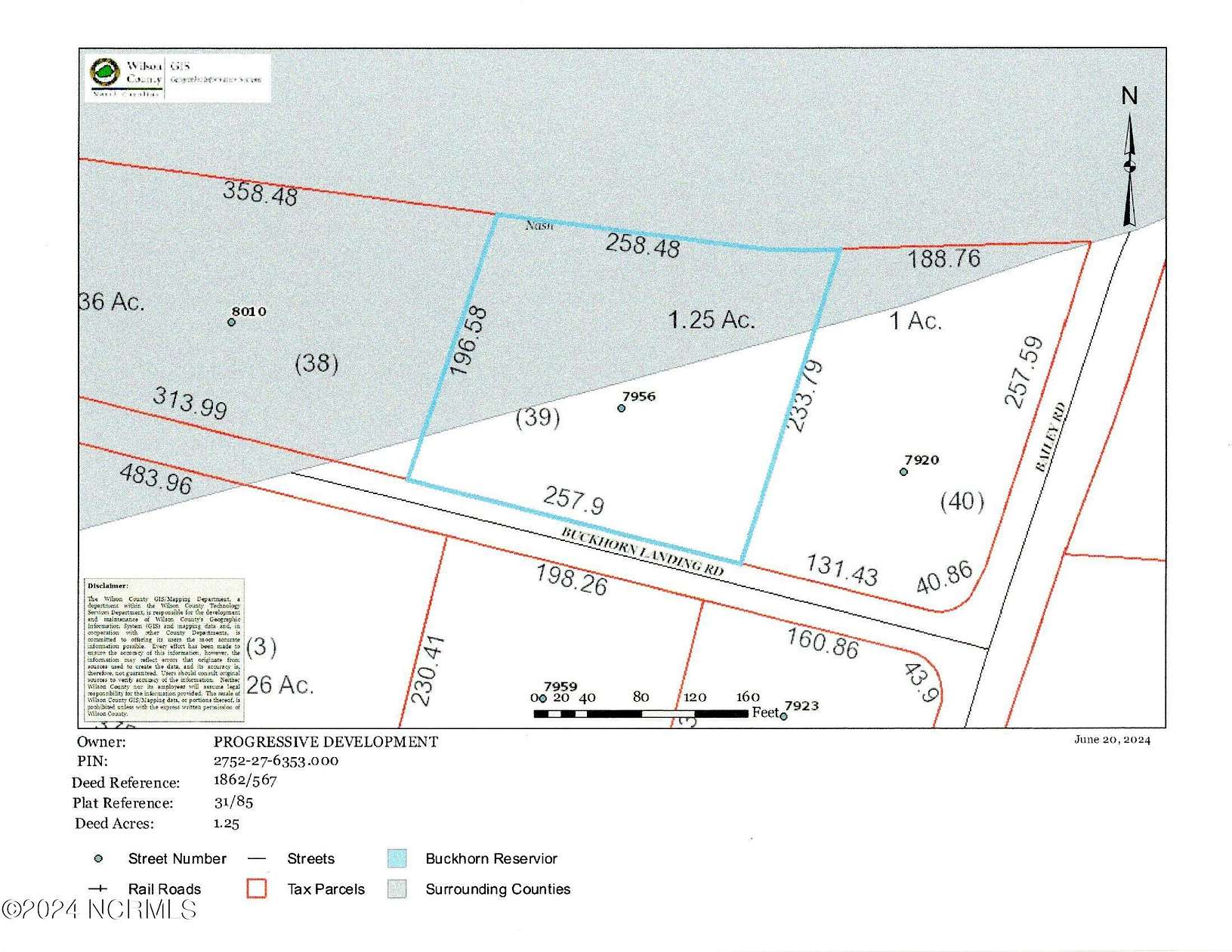 1.25 Acres of Residential Land for Sale in Sims, North Carolina