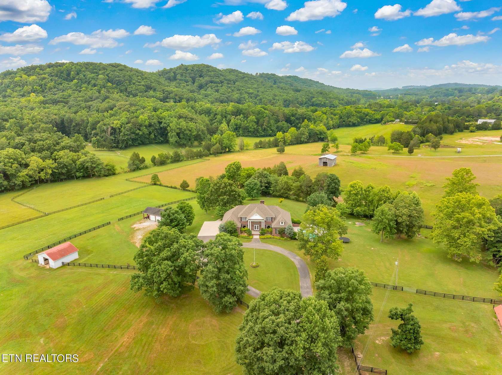 13 Acres of Land with Home for Sale in Kingston, Tennessee