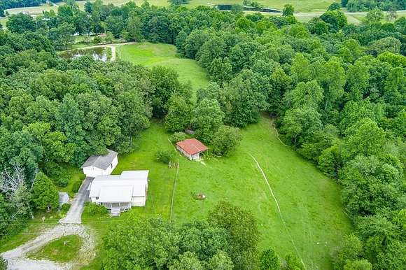21.85 Acres of Agricultural Land with Home for Sale in Crossville, Tennessee