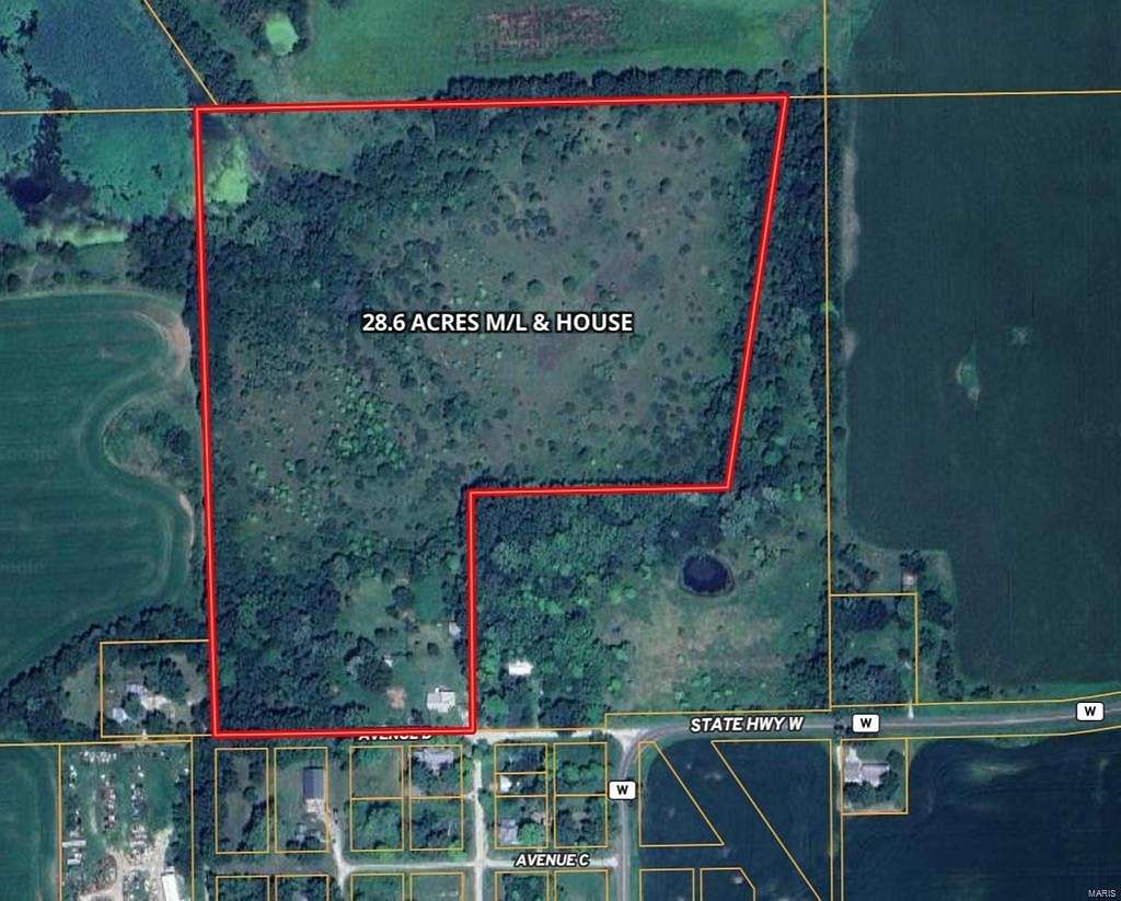 28.6 Acres of Land with Home for Sale in Worthington, Missouri
