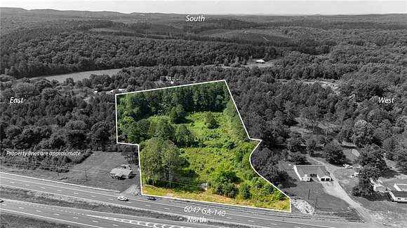 7.55 Acres of Land for Sale in Adairsville, Georgia