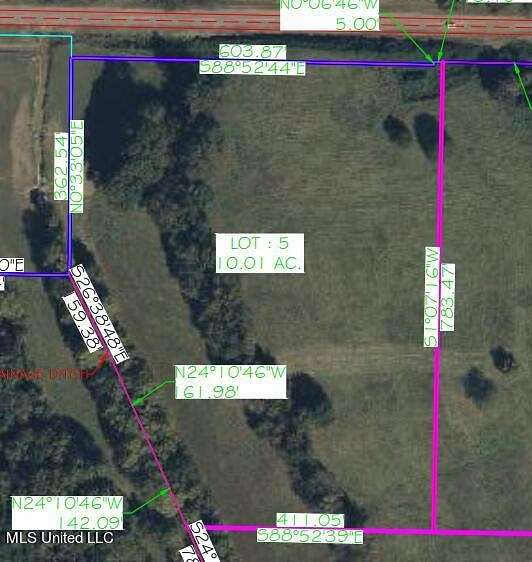 10.01 Acres of Land for Sale in Hernando, Mississippi