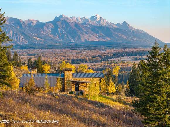 37.51 Acres of Land with Home for Sale in Jackson, Wyoming