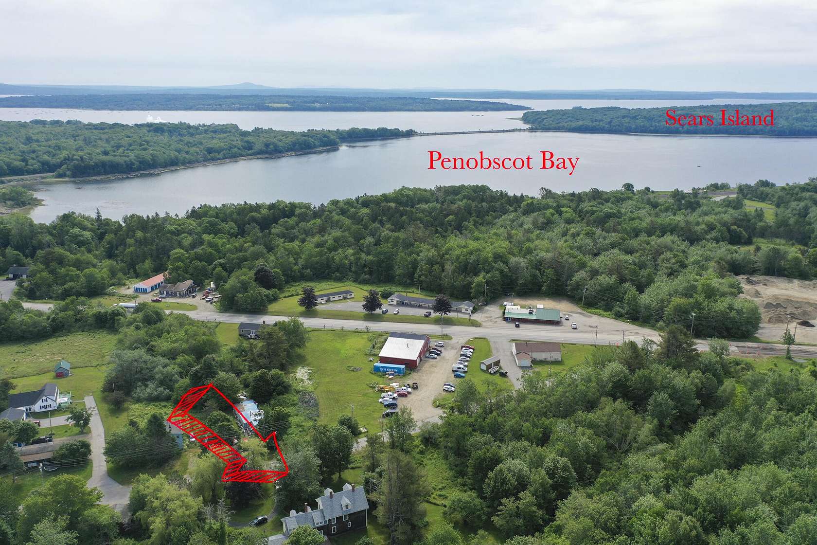 7 Acres of Improved Mixed-Use Land for Sale in Searsport, Maine