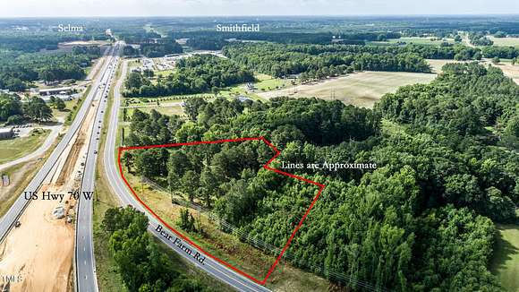 3.82 Acres of Commercial Land for Sale in Smithfield, North Carolina