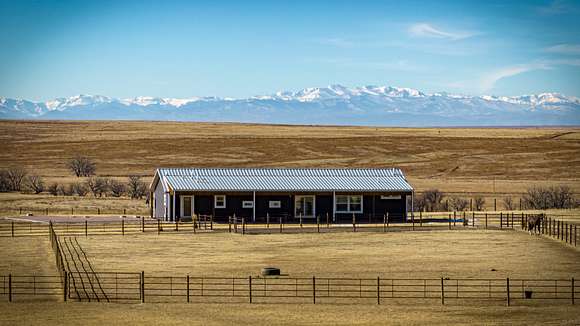 40 Acres of Land with Home for Sale in Briggsdale, Colorado