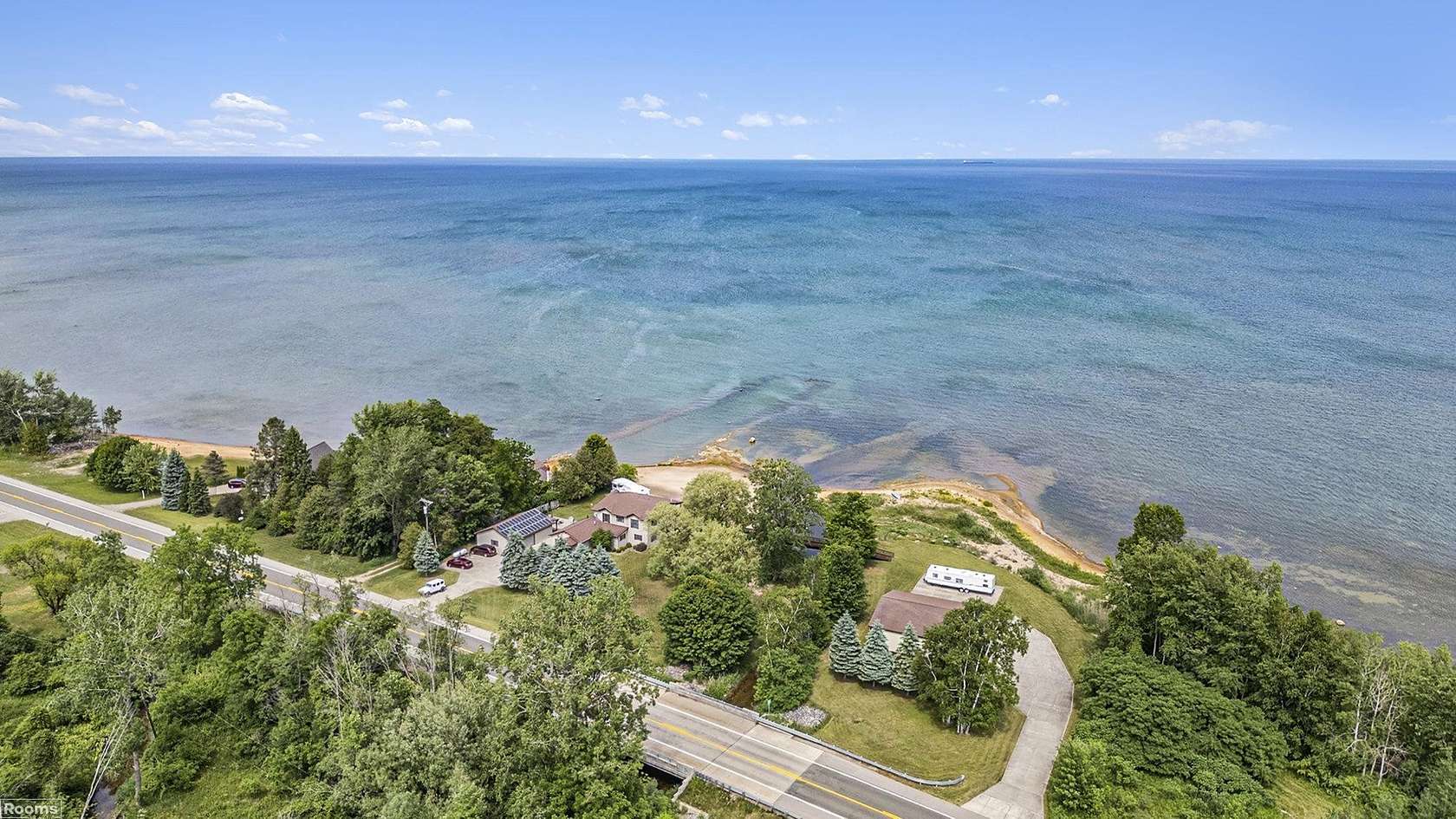 2 Acres of Residential Land with Home for Sale in Harbor Beach, Michigan