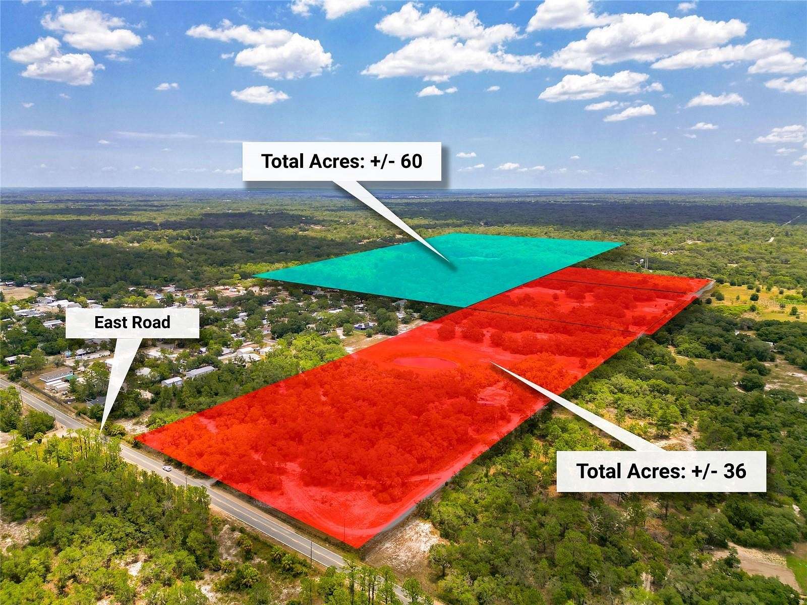 59.04 Acres of Recreational Land & Farm for Sale in Spring Hill, Florida