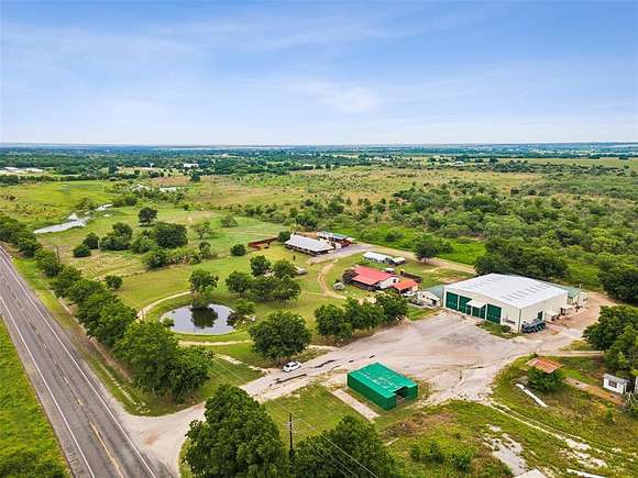 9.993 Acres of Residential Land with Home for Sale in Blum, Texas