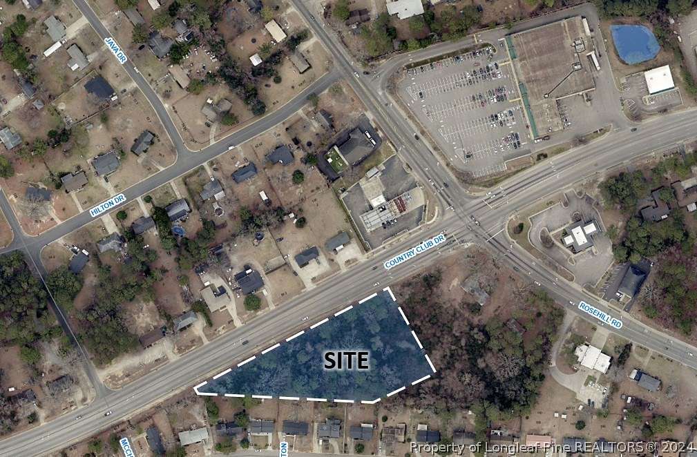 2.2 Acres of Commercial Land for Sale in Fayetteville, North Carolina