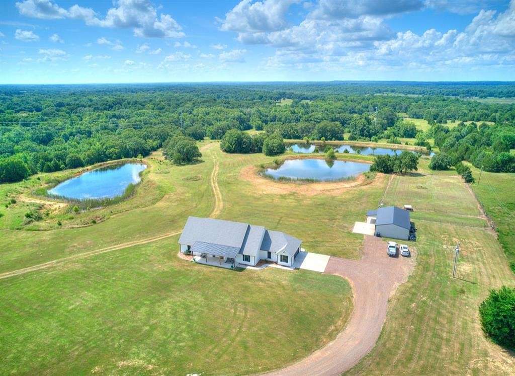 40 Acres of Recreational Land with Home for Sale in Earlsboro, Oklahoma