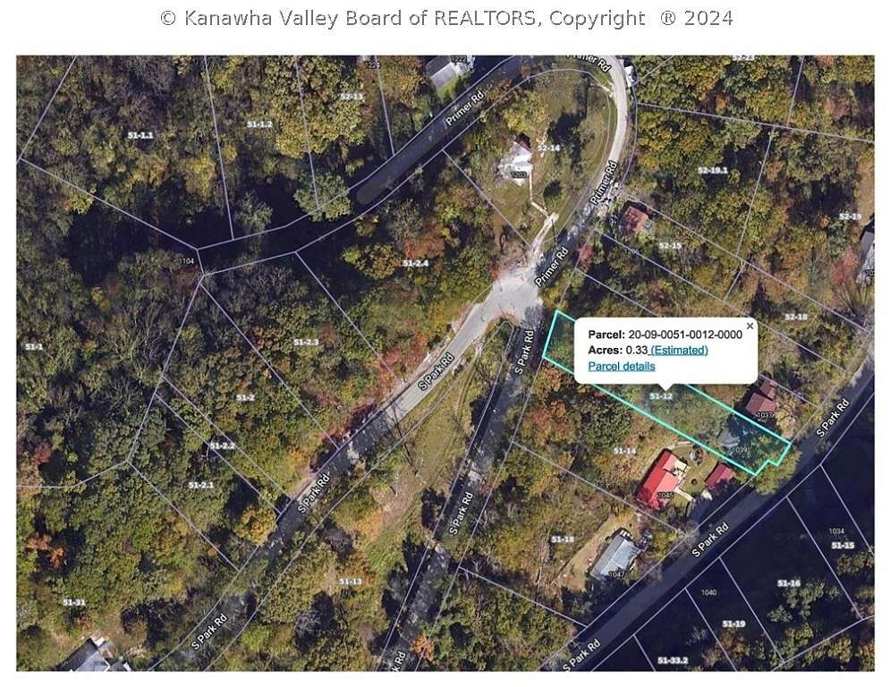 0.33 Acres of Residential Land for Sale in Charleston, West Virginia