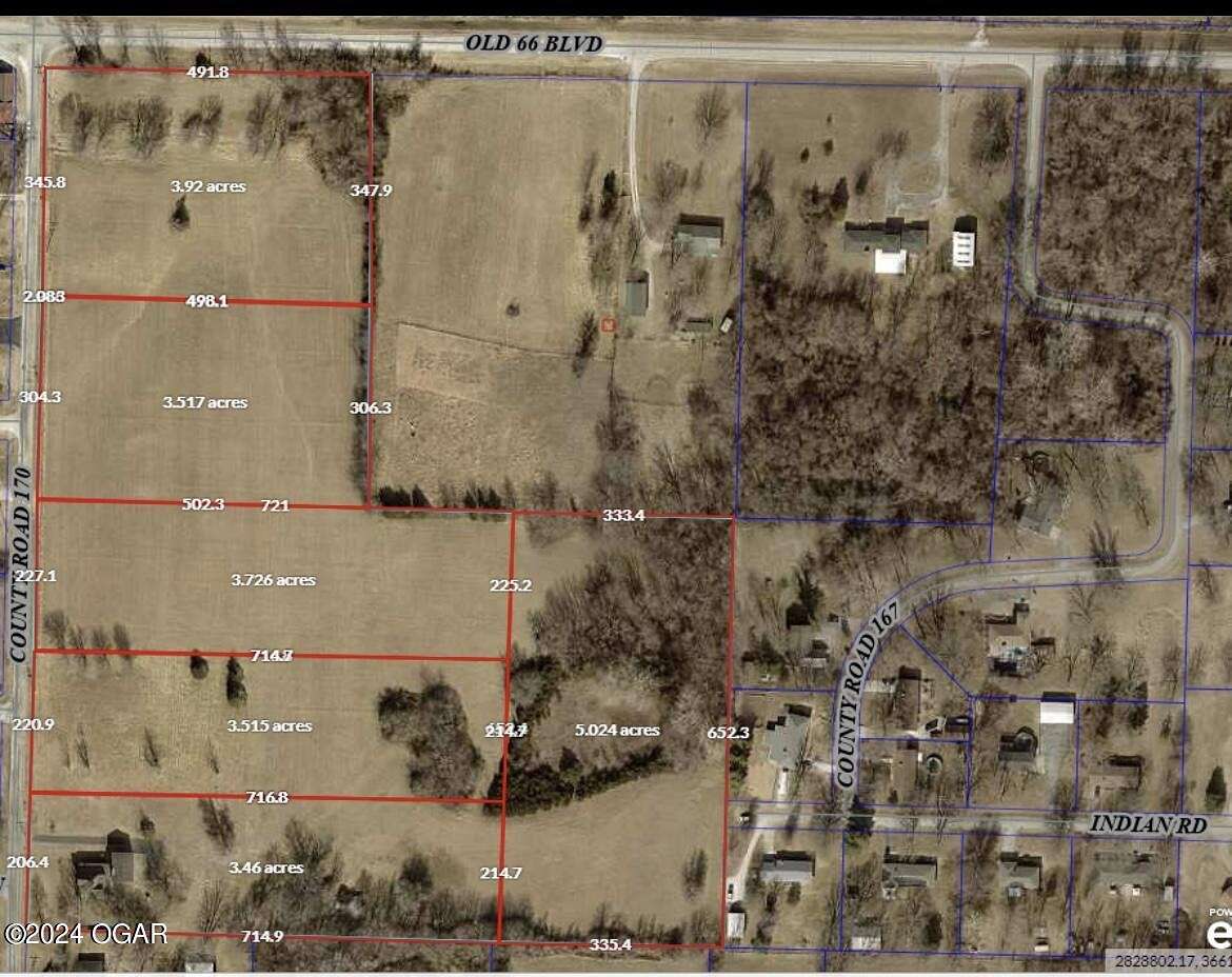 5 Acres of Residential Land for Sale in Carthage, Missouri