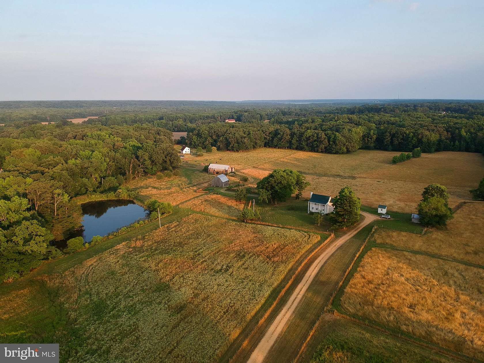 41.67 Acres of Agricultural Land with Home for Sale in Bel Alton, Maryland