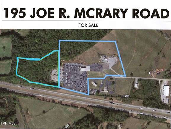 30 Acres of Improved Commercial Land for Sale in Fall Branch, Tennessee
