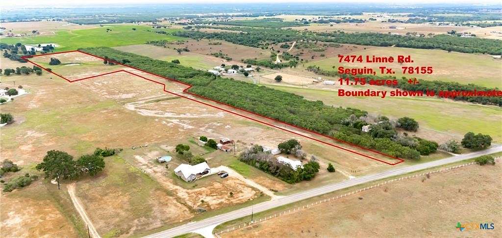 11.75 Acres of Land for Sale in Seguin, Texas