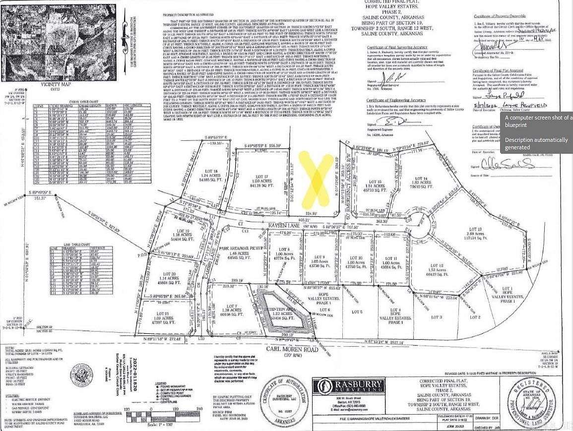 1.8 Acres of Residential Land for Sale in Hensley, Arkansas