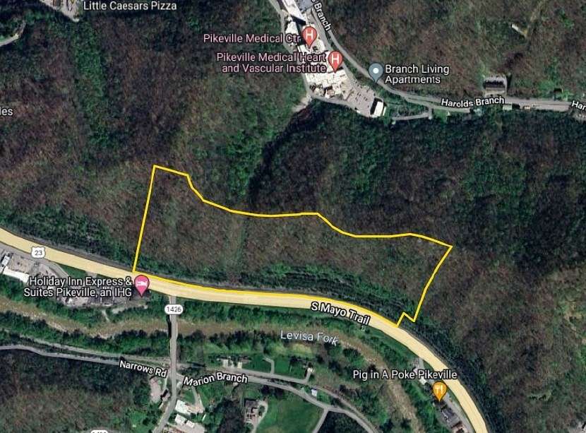 15 Acres of Commercial Land for Sale in Pikeville, Kentucky