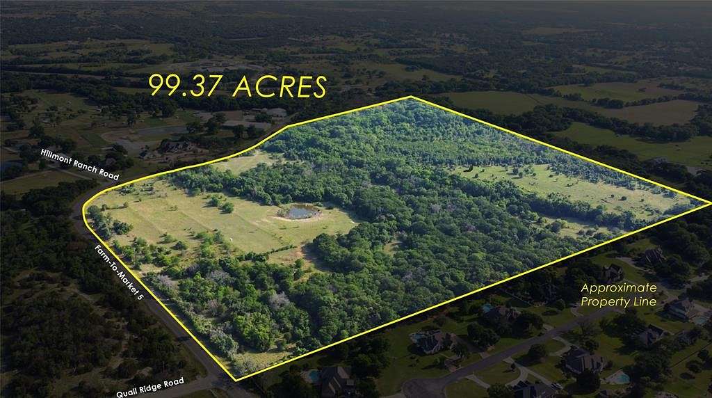99.37 Acres of Agricultural Land for Sale in Aledo, Texas