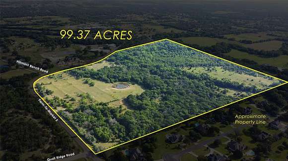 99.37 Acres of Agricultural Land for Sale in Aledo, Texas