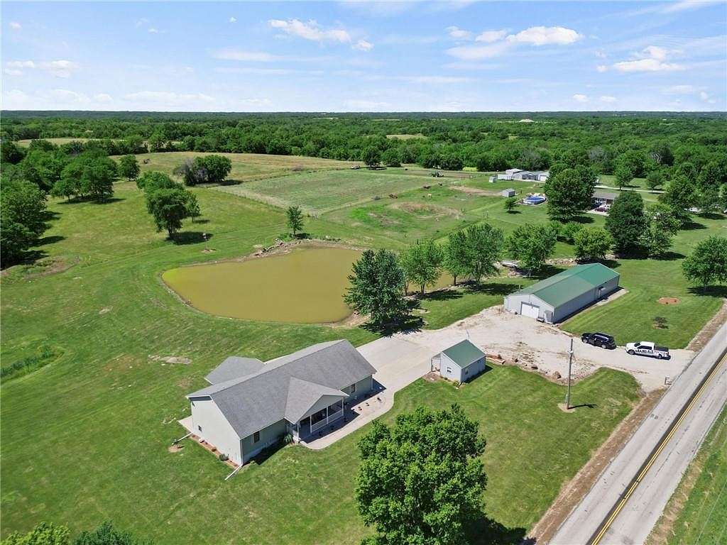 17.42 Acres of Recreational Land with Home for Sale in Richmond, Missouri